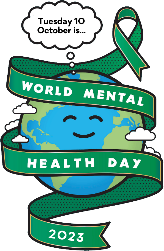 World Mental Health Day graphic - October 10th